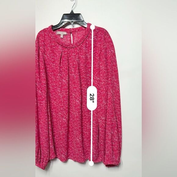 HOBBS Jonie Spot Print Blouse 14 NWOT - Picture 9 of 15